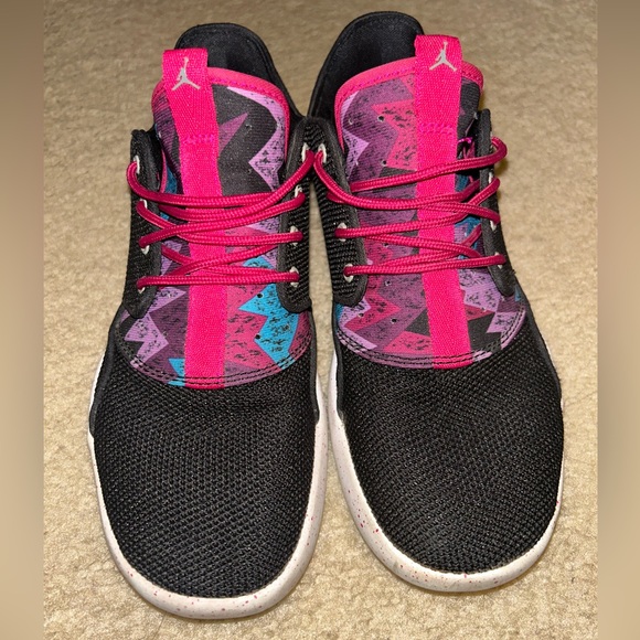 Jordan Kids Sneakers Black Pink Blue